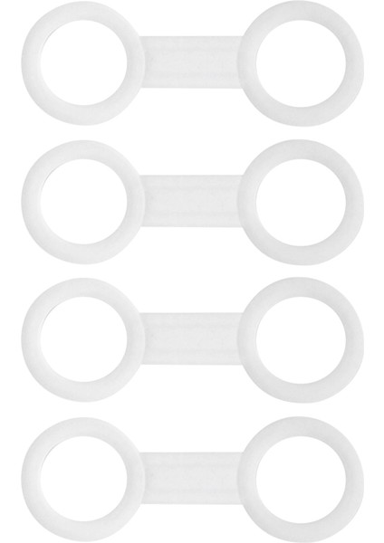 4 Tüplü Dalış Şnorkel Silikon Şnorkel Kaleci Tutucu Tutucu Açık