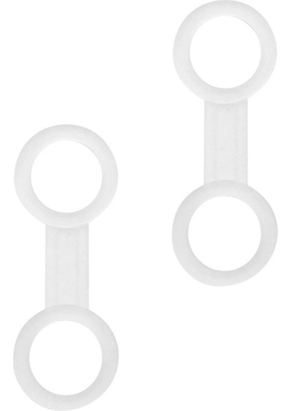 2pcs Tüplü Dalış Şnorkelli Evrensel Silikon Şnorkel Kaleci Tutucu Net Şeffaf fiyatları