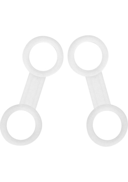 2pcs Tüplü Dalış Şnorkelli Evrensel Silikon Şnorkel Kaleci Tutucu Net Şeffaf fırsatları