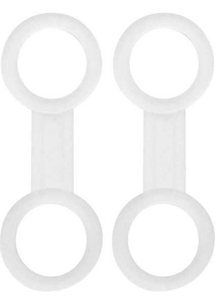 2pcs Tüplü Dalış Şnorkelli Evrensel Silikon Şnorkel Kaleci Tutucu Net Şeffaf indirimleri