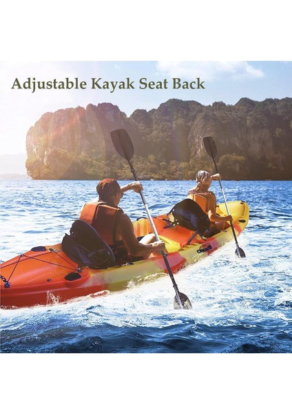 Deluxe Kayık Koltuk Ayarlanabilir Kano Geri Dinlenme Desteği Yastık Balıkçı Teknesi fiyatları