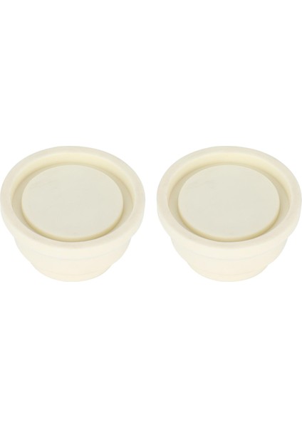 2 Adet Havuz Merdiveni Kauçuk Tamponlar Merdiven Uç Kapakları Yedek Beyaz