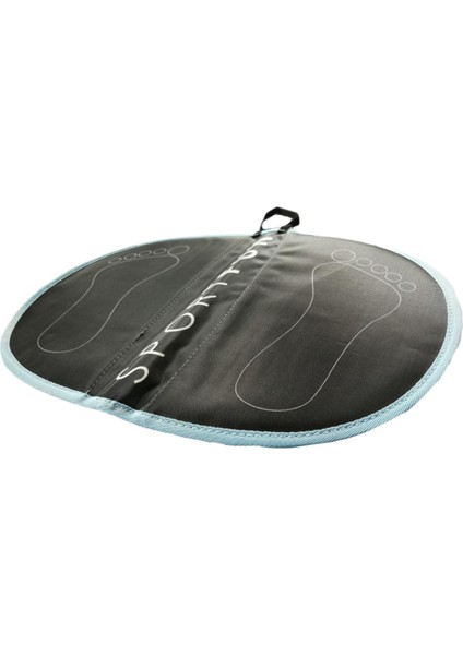 Su Geçirmez Wetsuit Değiştirme Paspas Feet Ped Topraklama Matları Için Yüzme Kirişleri Mavi fırsatları