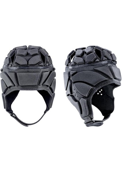 3xrugby Headgear Scrum Cap Hokey Kafa Koruyucu Koruma Şapkası Siyah Bilgisayarlar