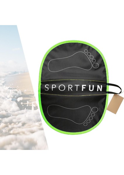 Su Geçirmez Wetsuit Değiştirme Paspas Feet Ped Topraklama Matı Spor Salonu Yüzme Kirişleri Yeşil