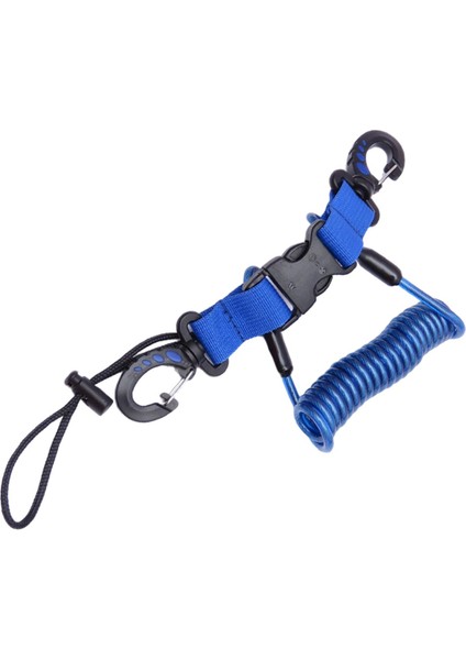 Tüplü Dalış Kordon Klips Anti Kayıp Hızlı Serbest Bırakma Tokası Dalış Aletleri Mavi fiyatları