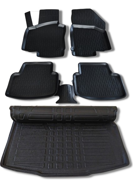 Vw Passat B6 Paspas Bagaj Havuzu 2005 2010 Arası 3D Wöller Ultraflex Set