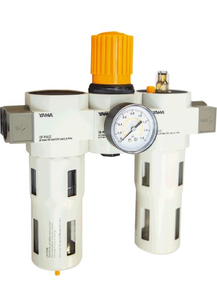 YAS13 1" Yüksek Kapasite Üçlü Şartlandırıcı