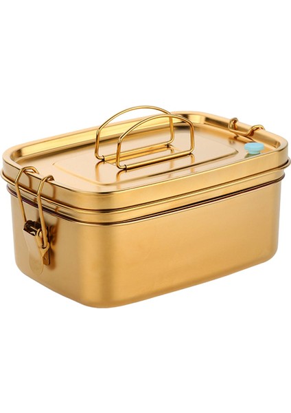 Çift Katmanlar Bento Öğle Yemeği Kutusu 1.5 L (Yurt Dışından)