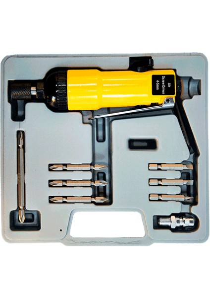 AT-4060AK 5 mm 8000 Rpm Düz Tip Havalı Tornavida Seti
