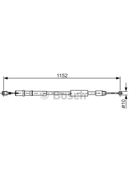 Fren Teli, 1152  mm