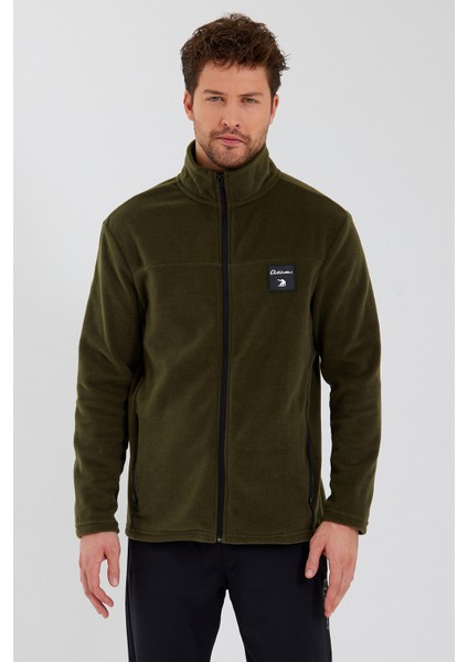 Classics Erkek Standart Fit Günlük Rahat Fermuarlı Yaka Polar Spor Sweatshirt