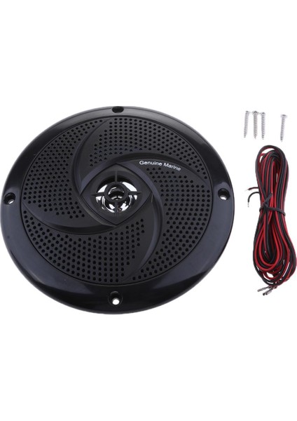 Black Deniz Teknesi 6.5 "hoparlör Su Geçirmez Ses Amplifikatörü (Yurt Dışından)