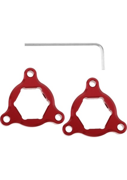 Motosiklet Altıgen Çatal Ön Yükleme Ayarlayıcıları Kırmızı İçin 14 mm. Cnc Alüminyum (Yurt Dışından)