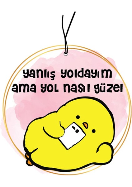 Jethızında Sempatik Civciv Tasarımlı Oto Kokusu