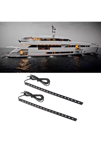 2 Adet Kırmızı ve Yeşil LED Şeritler Duba İçin 30 cm. (Yurt Dışından) modelleri