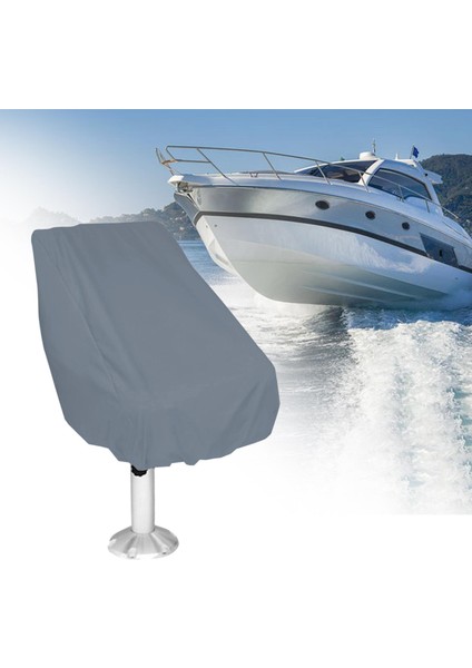 Helmsman Sandalye Koltuğu Kapakları Katlanabilir Gri 56X61X64CM (Yurt Dışından) fırsatları