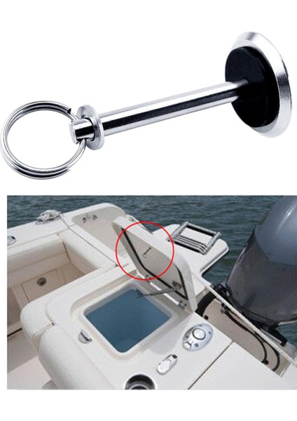 Tekne Yatağı Çekme Düğmesi Kaldırma Çekme Tekne Yat Balıkçı Motoru Kapak (Yurt Dışından)