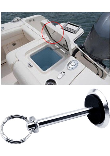 Tekne Yatağı Çekme Düğmesi Kaldırma Çekme Tekne Yat Balıkçı Motoru Kapak (Yurt Dışından)
