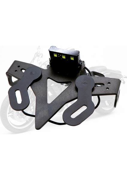 FZ07 Aksesuarları Için LED Işık Kiti Olan Kuyruk Tutucu (Yurt Dışından) indirimleri