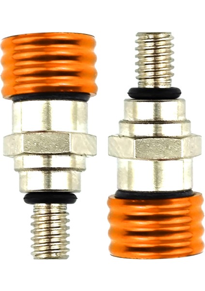 2x Motokros Çatal Hava Bleeder Valfı M5 CR125 CRF450X Turuncu Için 0.8mm (Yurt Dışından)