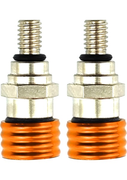 2x Motokros Çatal Hava Bleeder Valfı M5 CR125 CRF450X Turuncu Için 0.8mm (Yurt Dışından)