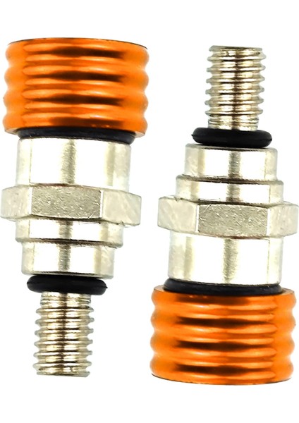 2x Motokros Çatal Hava Bleeder Valfı M5 CR125 CRF450X Turuncu Için 0.8mm (Yurt Dışından)