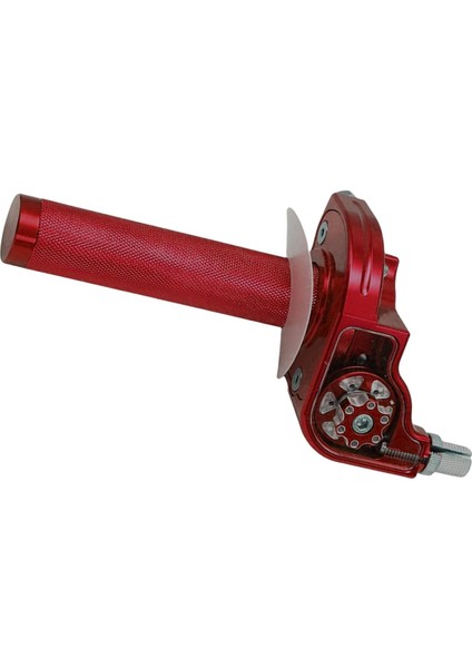 Gaz Kelebeği Grip Gidon Kavrama Alüminyum Alaşım Motosiklet, Kırmızı Için 22MM Gidon (Yurt Dışından)