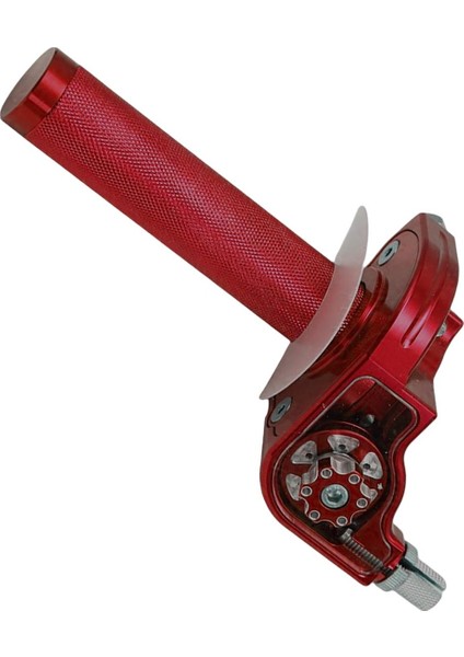 Gaz Kelebeği Grip Gidon Kavrama Alüminyum Alaşım Motosiklet, Kırmızı Için 22MM Gidon (Yurt Dışından) fırsatları
