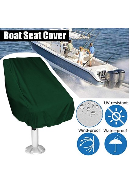 Tekne Koltuk Kapağı Tekne Sandalye Koltuk Kapağı Hava Dirençli 210D Oxford Kumaş Yeşil 56 x 61 x 64 cm. (Yurt Dışından) modelleri