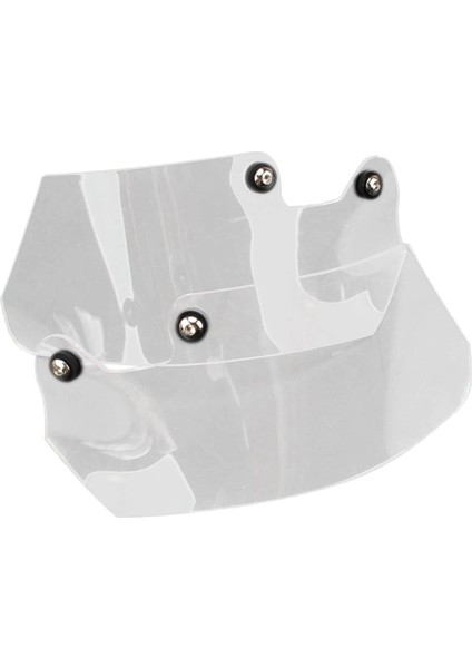 Motosiklet Ön Cam Yan Paneller Rüzgar Ekranı Siyah Için Dayanıklı (Yurt Dışından)