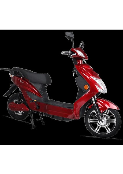 M.vsx - 26028598 Volta Vsx Elektrikli Motorlu Bisiklet(Kırmızı)-(Siyah)
