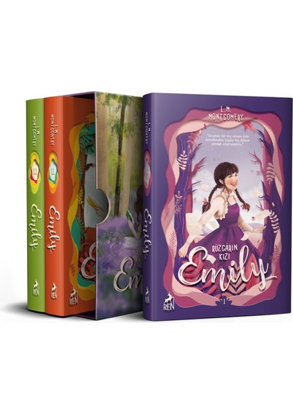 Rüzgarın Kızı Emily Kutulu Set - Ciltli - Lucy Maud Montgomery