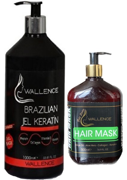 Brazilian Jel Keratin + Saç Maskesi