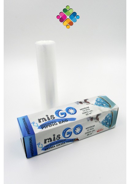 Misgo Krema Sıkma Torbaları ( Small, Medium, Large Seçenekli)