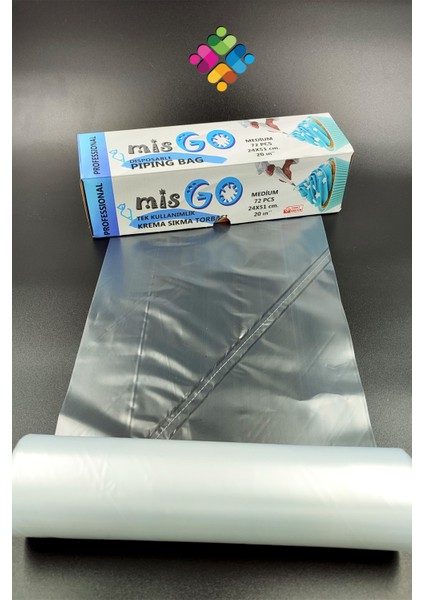 Misgo Krema Sıkma Torbaları ( Small, Medium, Large Seçenekli) indirimleri