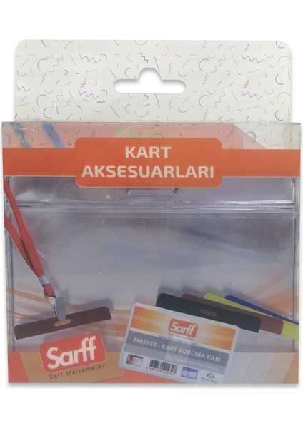 Şeffaf Kart Poşeti 10'lu Blister