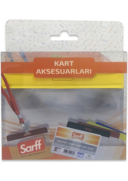 Sarı Kart Poşeti 10'lu Blister