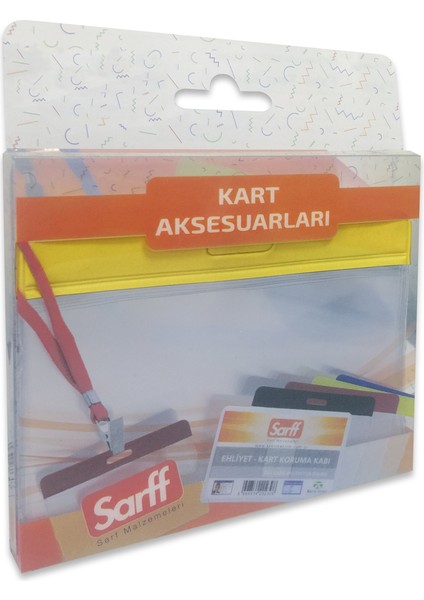 Sarı Kart Poşeti 10'lu Blister