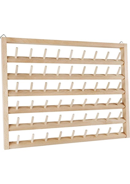 Asma 54 Iplik Tutucusu Çok Spool Dikiş Iplik Organizatör Aracı 54 Makara, 41.4X31.5X5CM (Yurt Dışından)