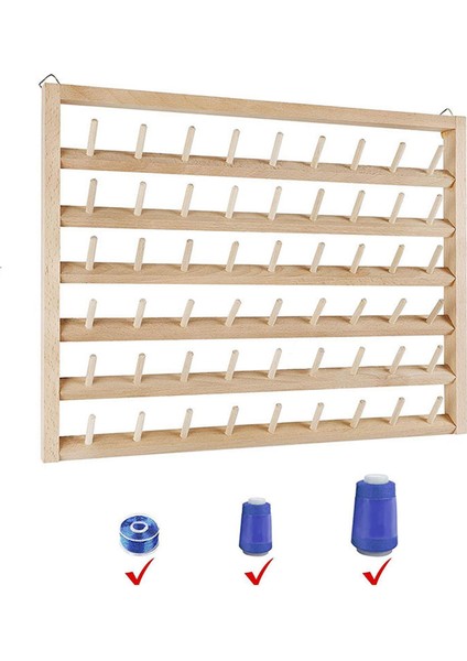 Asma 54 Iplik Tutucusu Çok Spool Dikiş Iplik Organizatör Aracı 54 Makara, 41.4X31.5X5CM (Yurt Dışından) modelleri