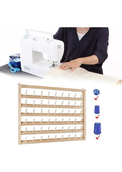 Asma 54 Iplik Tutucusu Çok Spool Dikiş Iplik Organizatör Aracı 54 Makara, 41.4X31.5X5CM (Yurt Dışından) indirimleri