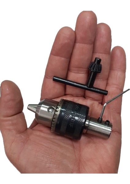 Motor Için 13MM Mandren ve 5mm Kaplin Adaptör Seti Okul Proje Ödev Hobi Uygulama