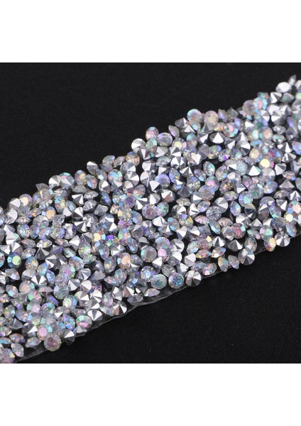 1yard 30MM Rhinestone Aplike Demir Düğün Kemeri Kanat Elbise Dekoratif (Yurt Dışından) modelleri