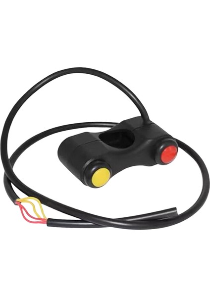 12V Motosiklet 22 mm. Gidon Anahtarları Far Başlat 3 Düğmesi (Yurt Dışından)