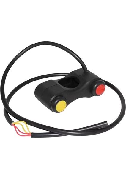 12V Motosiklet 22 mm. Gidon Anahtarları Far Başlat 3 Düğmesi (Yurt Dışından)