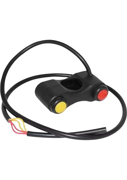 12V Motosiklet 22 mm. Gidon Anahtarları Far Başlat 3 Düğmesi (Yurt Dışından)
