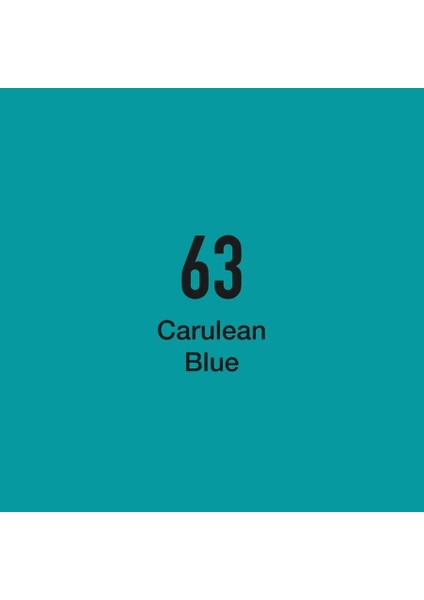 Twin Marker B63 Carulean Blue