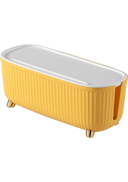 Kablo Yönetimi Organizer Solunum Sarı 35X15X13CM Için USB Hub (Yurt Dışından)