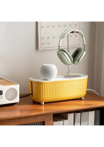 Kablo Yönetimi Organizer Solunum Sarı 35X15X13CM Için USB Hub (Yurt Dışından) fiyatları